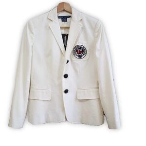 ⚓️ Ralph Lauren ⚓️White Blazer. Size 4